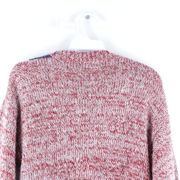 Vintage Rockabilly Acrylic Wool Cardigan Sweater - Picture 6 of 7